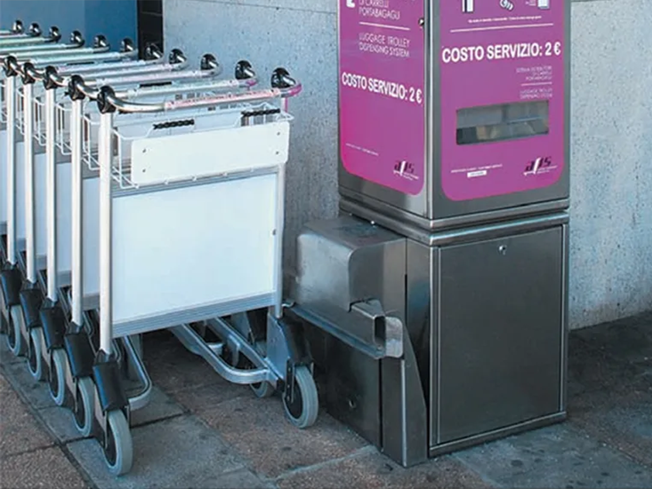 MINGLE Commercial-grade Airport Luggage Trolleys