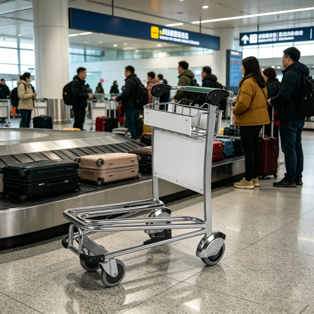 MINGLE Customizable Airport Luggage Trolleys: Tailored for Every Terminal’s Needs